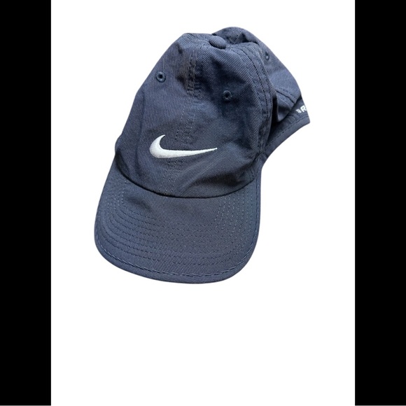 Nike grayish blue Athletic Cap dri fit with adjustable Velcro in back womens hat - Picture 2 of 4